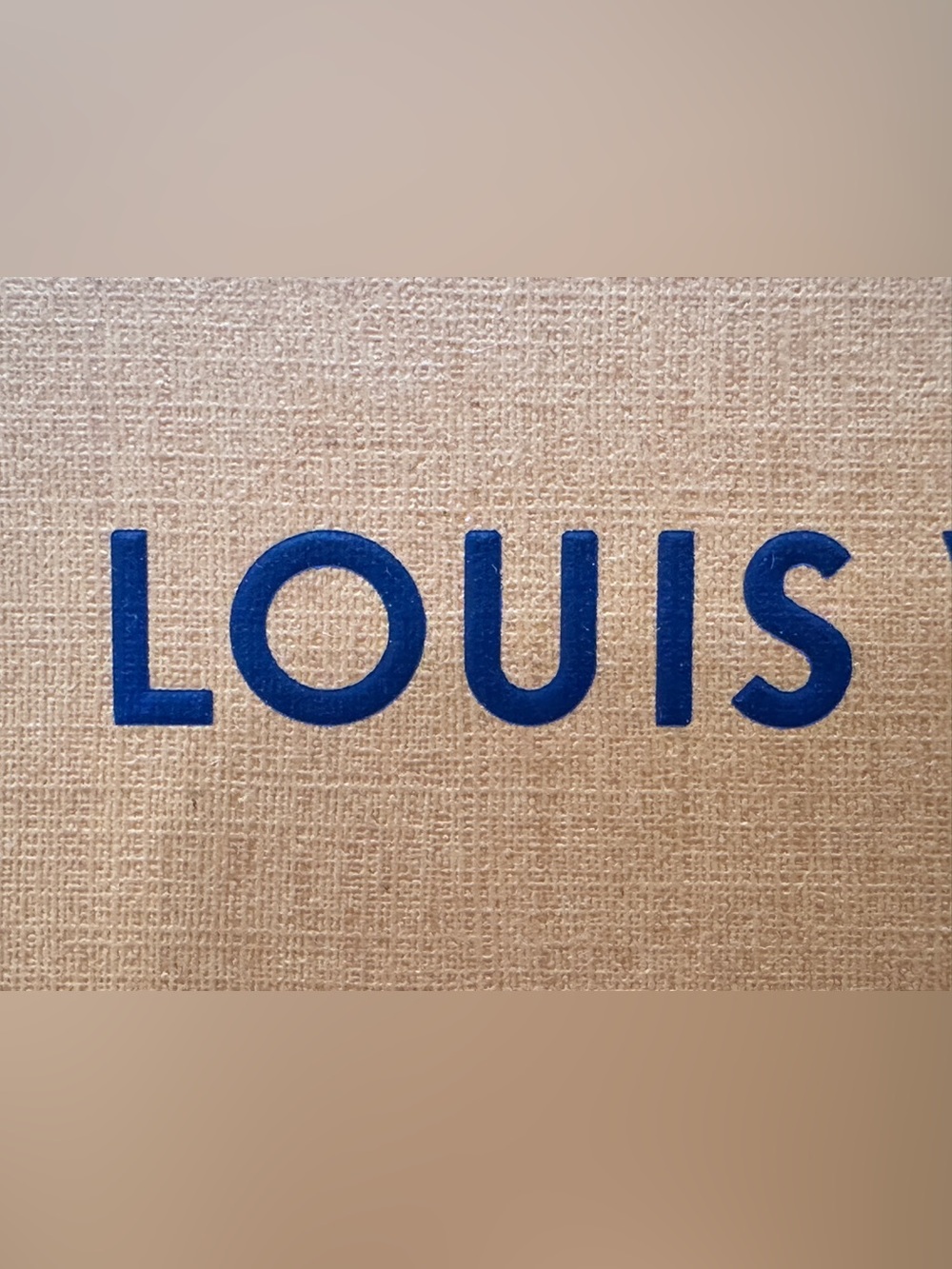 LOUIS VUITTON SIGNATURE ORANGE PAPER EMPTY WALLET BOX. PRE-OWNED. - Picture 7 of 12